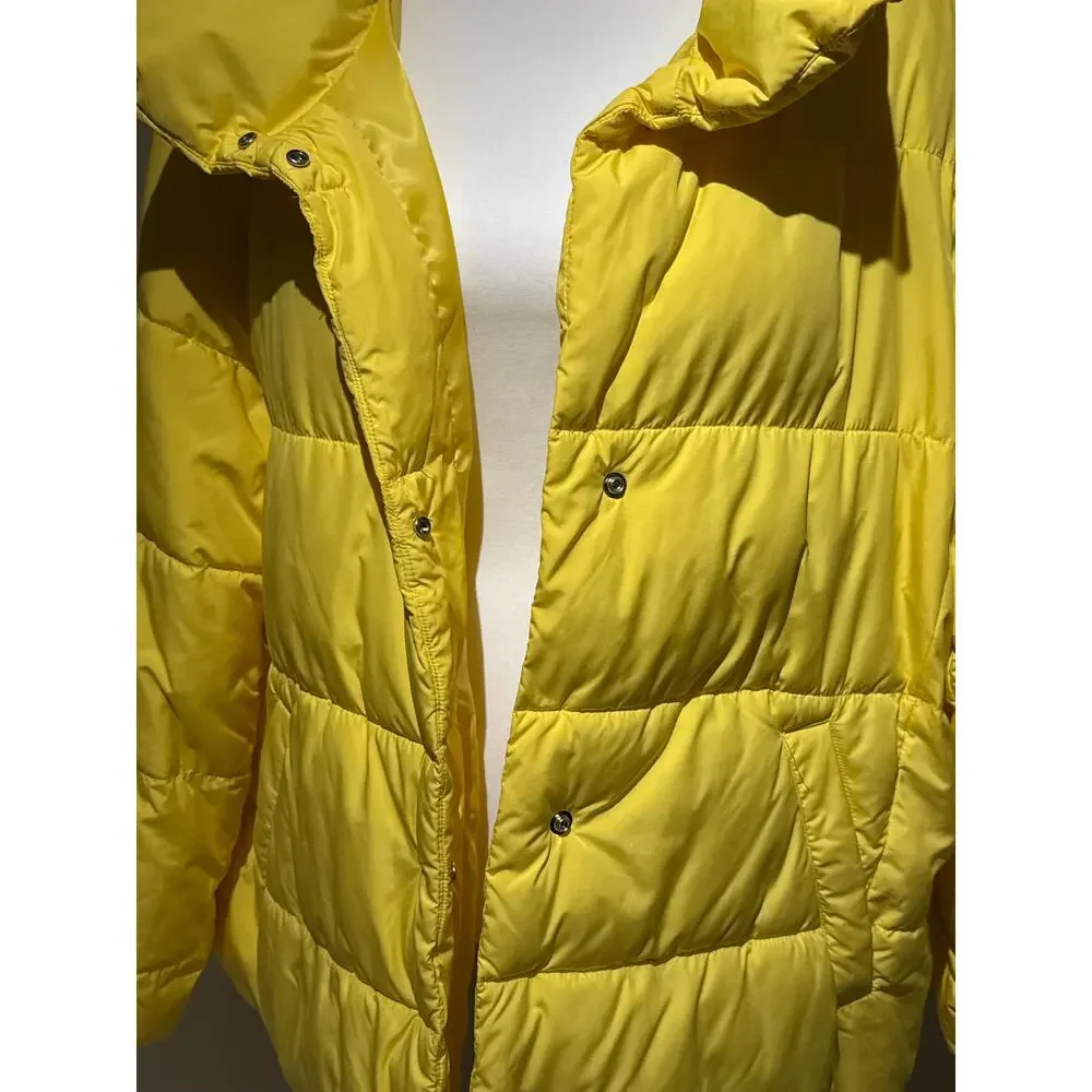 Talbots Yellow Quilted Jacket Size‎ 2X - Picture 4 of 6